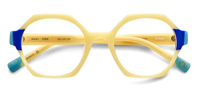 Etnia Barcelona® JUNO 5 JUNO 50O YWBL - YWBL Yellow/Blue Eyeglasses