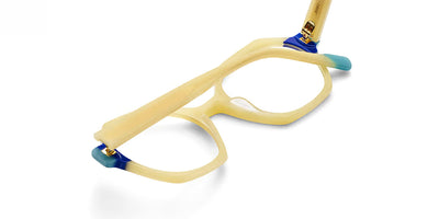 Etnia Barcelona® JUNO 5 JUNO 50O YWBL - YWBL Yellow/Blue Eyeglasses