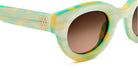 Etnia Barcelona® THE KAHLO 4 SUN 5 KAHLO 45S WHGR - WHGR White/Green Sunglasses