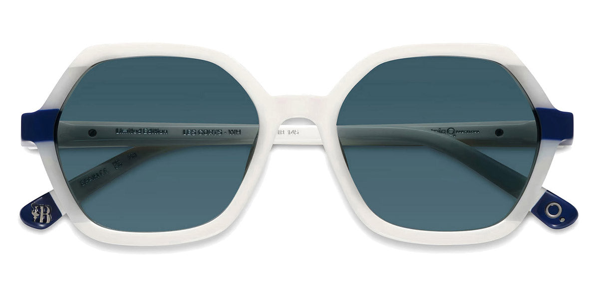 Etnia Barcelona® LES CORTS C.A. 5 LESC.L 54S WH - WH White Sunglasses