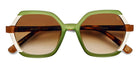 Etnia Barcelona® LES CORTS 5 LESCOR 54S GRWH - GRWH Green/White Sunglasses