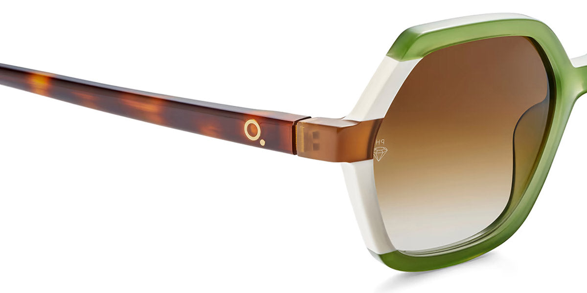 Etnia Barcelona® LES CORTS 5 LESCOR 54S GRWH - GRWH Green/White Sunglasses