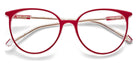 Etnia Barcelona® ULTRA LIGHT 14 5 LIGH14 54O RDCL - RDCL Red/Transparent Eyeglasses