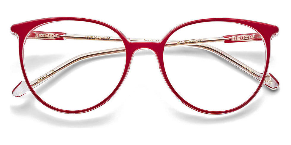 Etnia Barcelona® ULTRA LIGHT 14 5 LIGH14 54O RDCL - RDCL Red/Transparent Eyeglasses