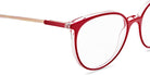 Etnia Barcelona® ULTRA LIGHT 14 5 LIGH14 54O RDCL - RDCL Red/Transparent Eyeglasses