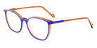 Etnia Barcelona® ULTRA LIGHT 02 5 LIGHT2 51O BLBR 51 - BLBR Blue/Brown Eyeglasses