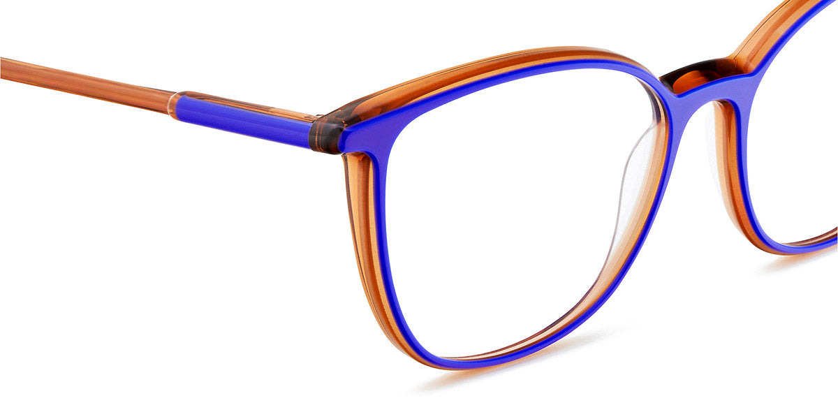 Etnia Barcelona® ULTRA LIGHT 02 5 LIGHT2 51O BLBR 51 - BLBR Blue/Brown Eyeglasses