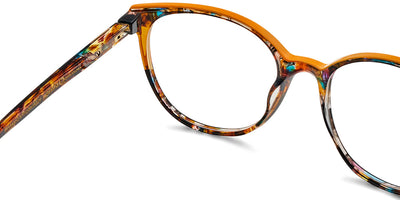 Etnia Barcelona® LISSE 5 LISSE 54O BROG - BROG Brown/Orange Eyeglasses