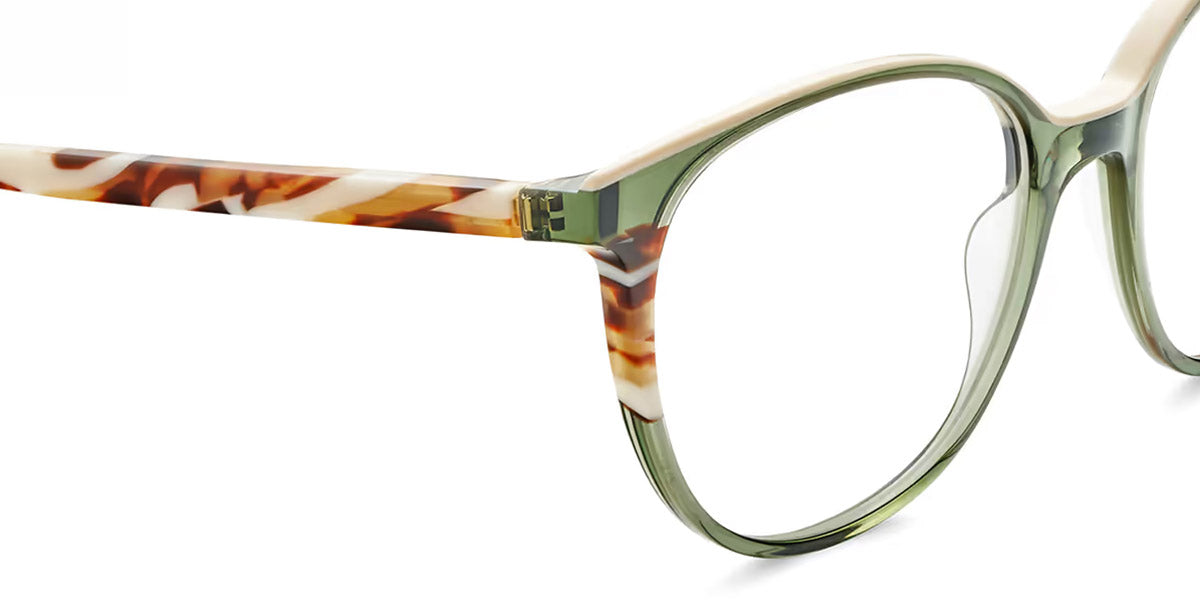 Etnia Barcelona® LISSE 5 LISSE 54O GRZE - GRZE Green/Zebra Eyeglasses