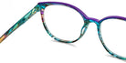 Etnia Barcelona® LISSE 5 LISSE 54O TQPU - TQPU Turquoise/Purple Eyeglasses