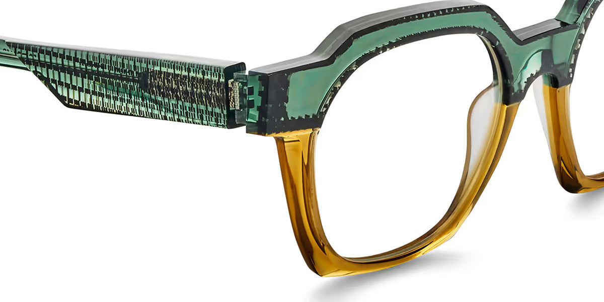 Etnia Barcelona® LONG 5 LONG 50O GRYW - GRYW Green/Yellow Eyeglasses