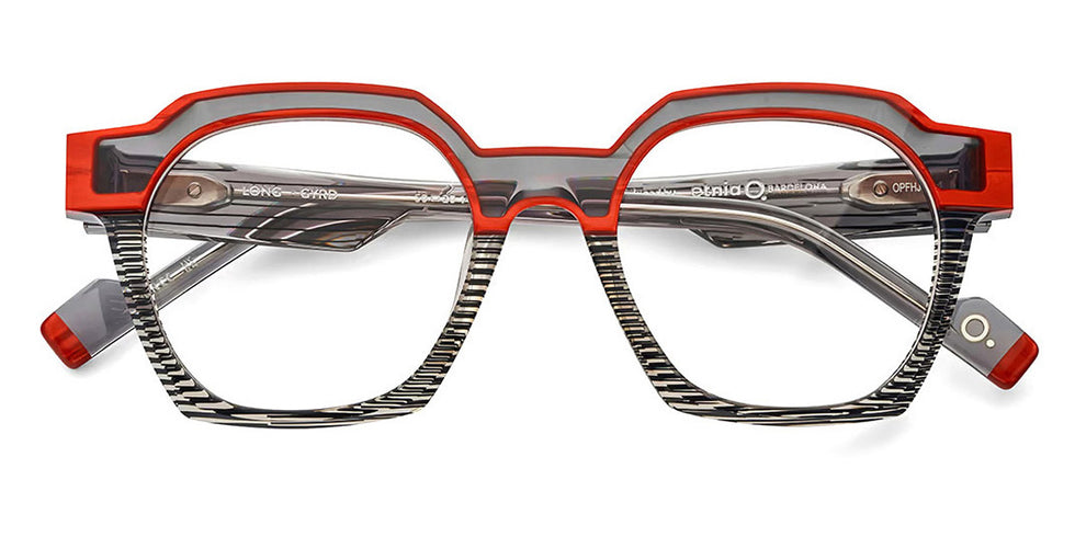 Etnia Barcelona® LONG 5 LONG 50O GYRD - GYRD Gray/Red Eyeglasses