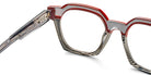 Etnia Barcelona® LONG 5 LONG 50O GYRD - GYRD Gray/Red Eyeglasses
