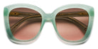 Etnia Barcelona® MARILYN 5 MARILY 53S TQ - TQ Blue Sunglasses