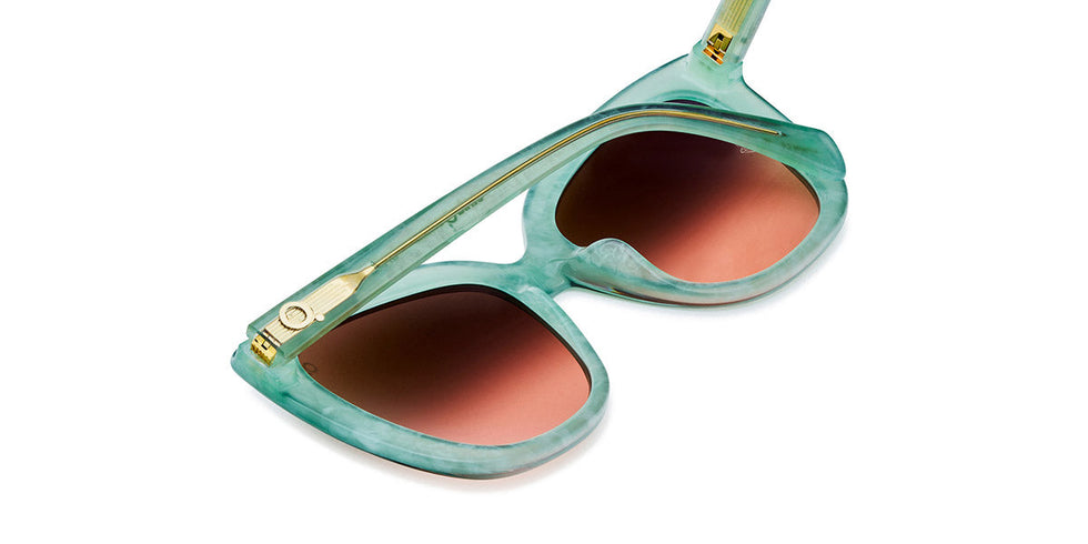 Etnia Barcelona® MARILYN 5 MARILY 53S TQ - TQ Blue Sunglasses