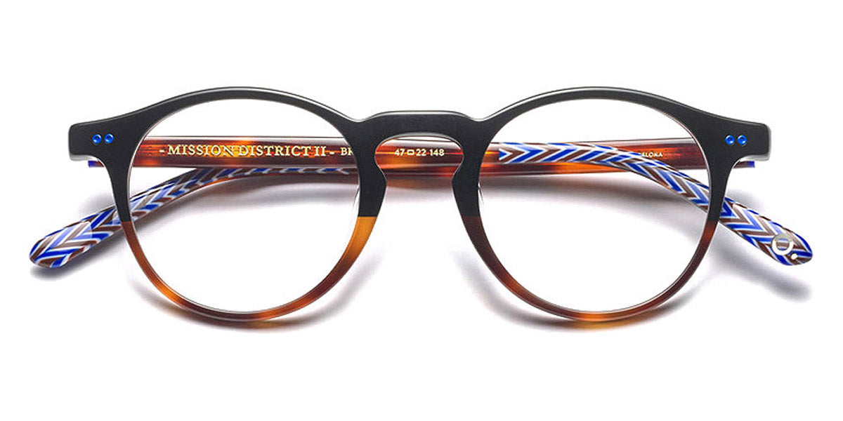 Etnia Barcelona® MISSION DISTRICT SUN II 5 MISDI2 47O BKHV - BKHV Black/Havana Sunglasses