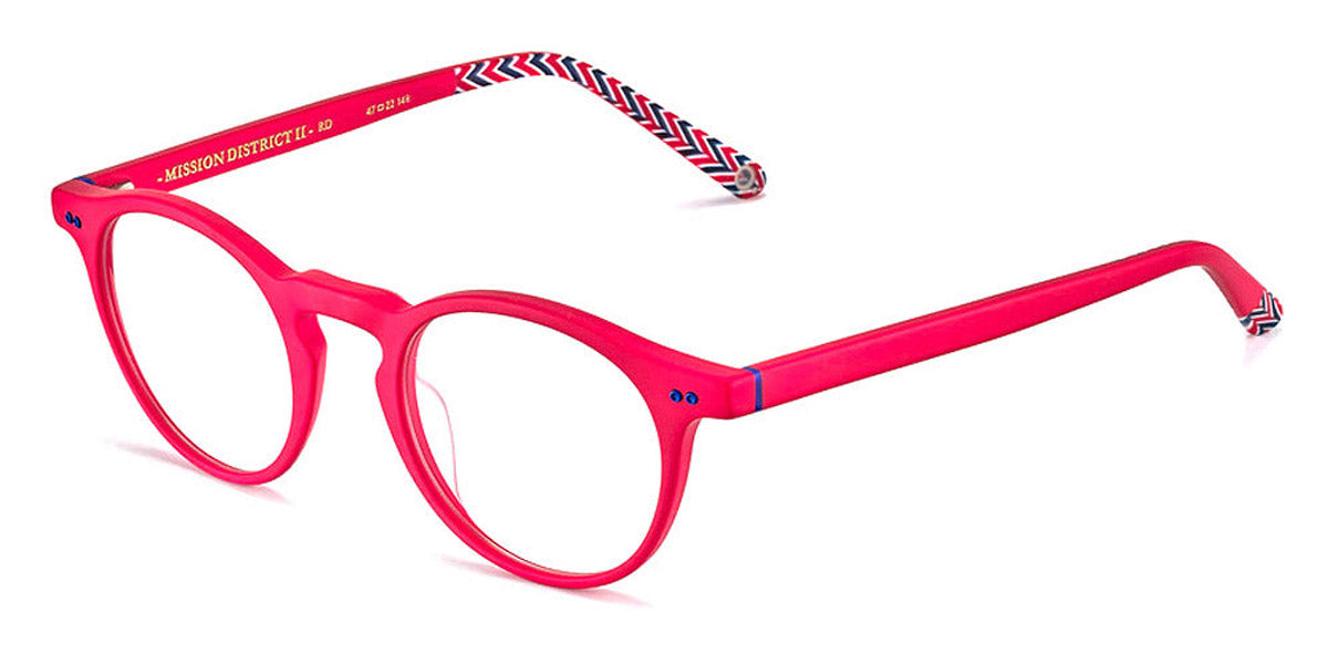 Etnia Barcelona® MISSION DISTRICT SUN II 5 MISDI2 47O RD - RD Red Sunglasses