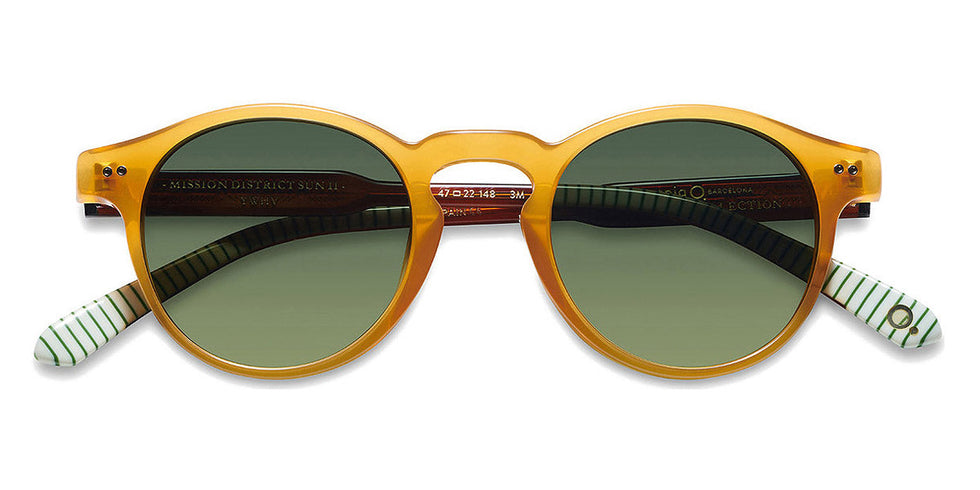 Etnia Barcelona® MISSION DISTRICT SUN II 5 MISDI2 47O YWHV SUN - YWHV Yellow/Havana Sunglasses