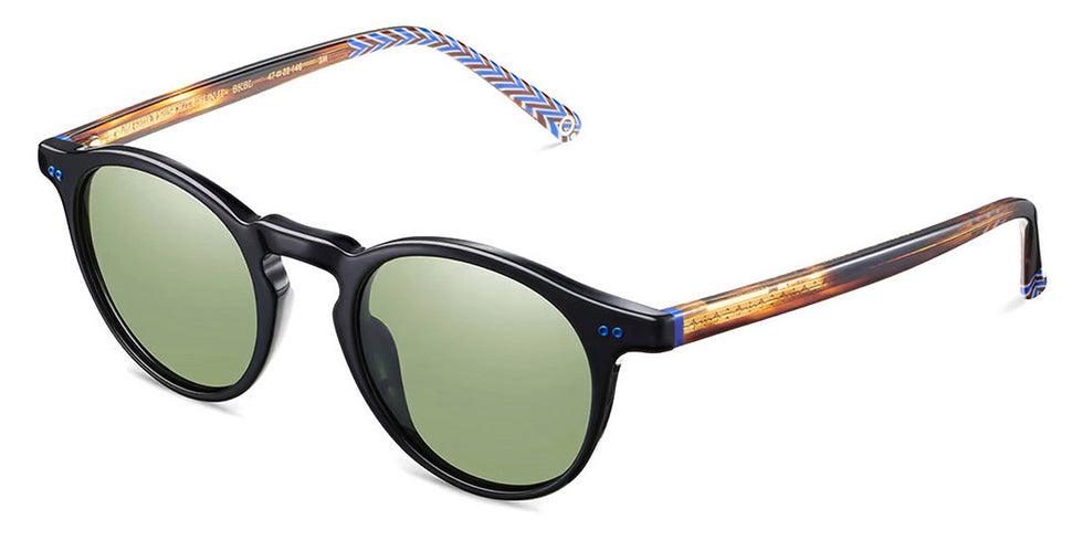 Etnia Barcelona® MISSION DISTRICT SUN II 5 MISDI2 47S BKBL - BKBL Black/Blue Sunglasses