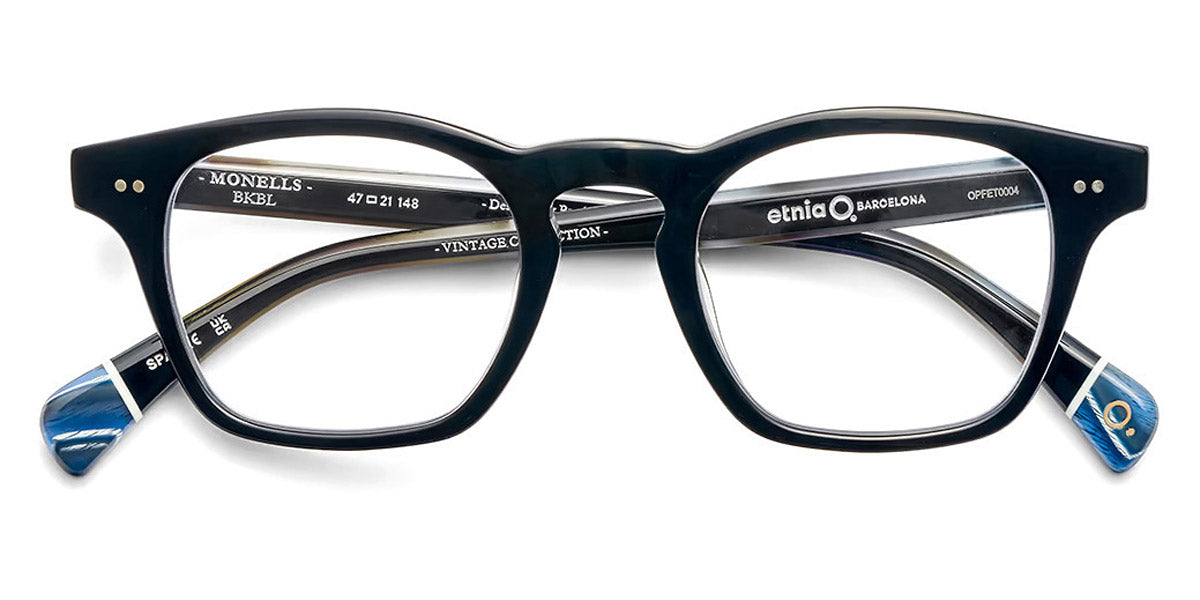 Etnia Barcelona® MONELLS 5 MONELL 47O BKBL - BKBL Black/Blue Eyeglasses