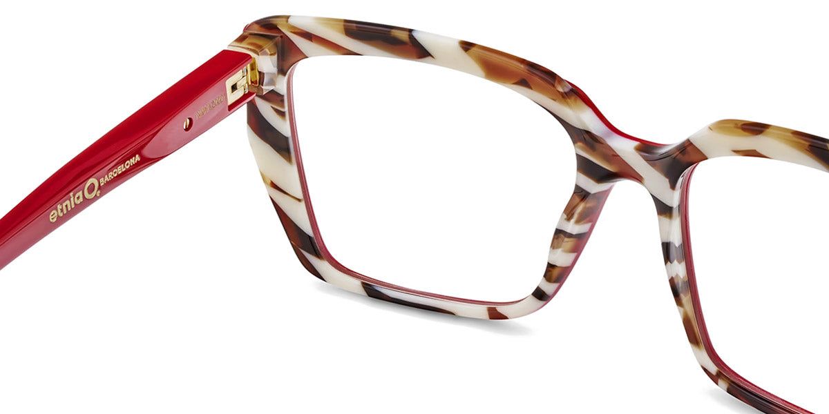 Etnia Barcelona® NOON 5 NOON 52O RDZE - RDZE Red/Zebra Eyeglasses