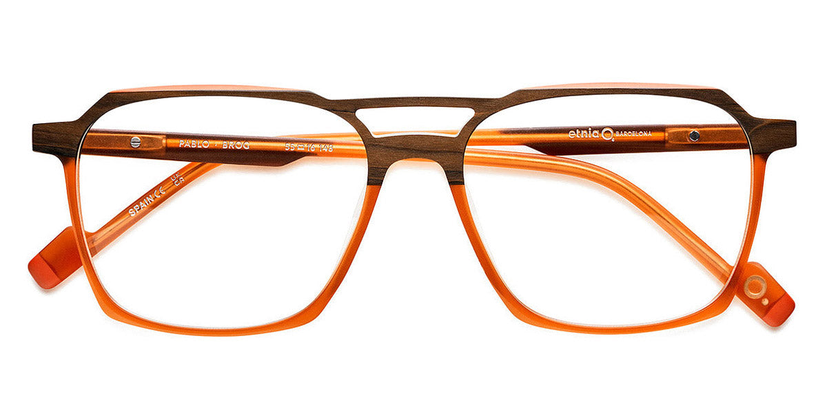 Etnia Barcelona® PABLO 5 PABLO 55O BROG - BROG Brown/Orange Eyeglasses