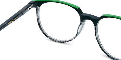 Etnia Barcelona® PAU 5 PAU 51O BKGR - BKGR Black/Green Eyeglasses
