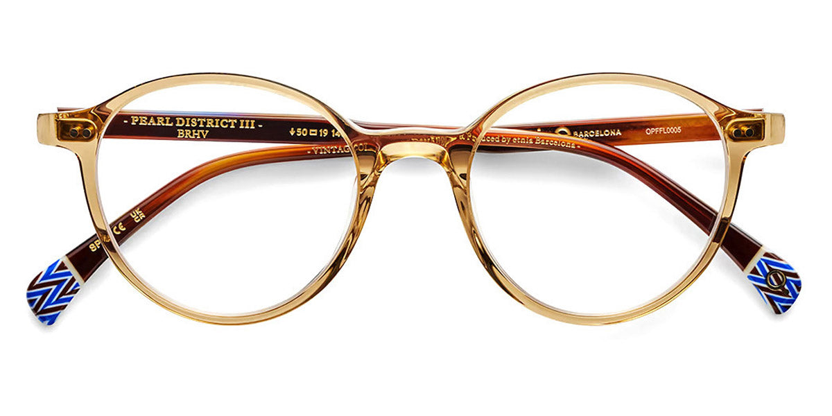Etnia Barcelona® PEARL DISTRICT III 5 PEARL3 50O BRHV 50 - BRHV Brown/Havana Eyeglasses