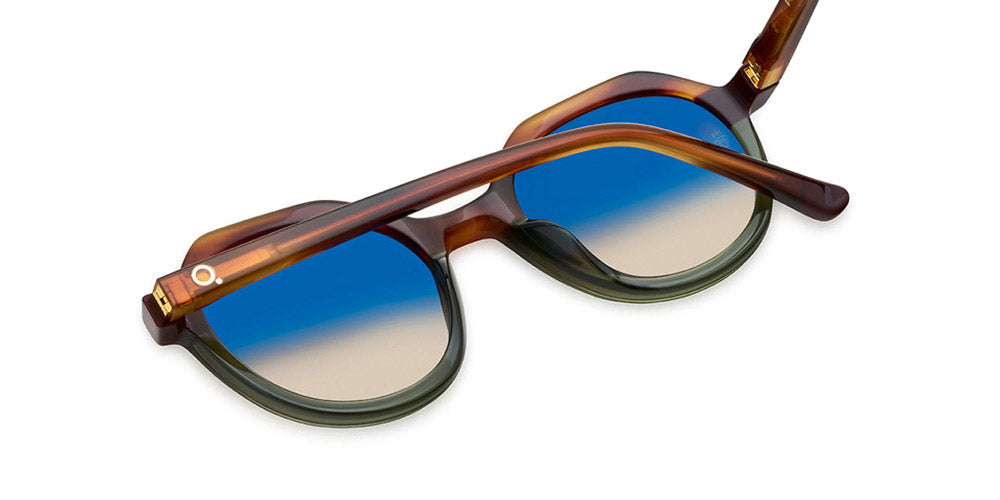 Etnia Barcelona® POBLENOU 5 POBLEN 50S HVGR - HVGR Havana/Green Sunglasses