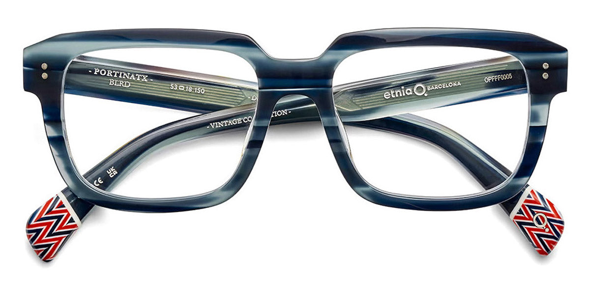 Etnia Barcelona® PORTINATX 5 PORTIN 53O BLRD - BLRD Blue/Red Eyeglasses