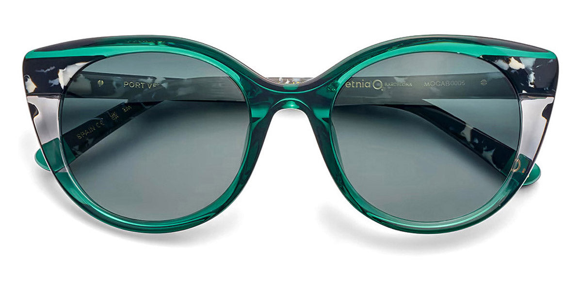 Etnia Barcelona® PORT VELL 5 PORTVE 53S GRBK - GRBK Green/Black Sunglasses