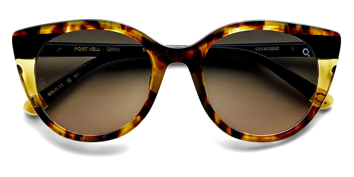 Etnia Barcelona® PORT VELL 5 PORTVE 53S GRHV - GRHV Green/Havana Sunglasses