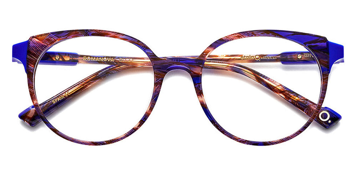 Etnia Barcelona® ROMANOVA 5 ROMANO 50O BLCO - BLCO Blue/Pink Eyeglasses