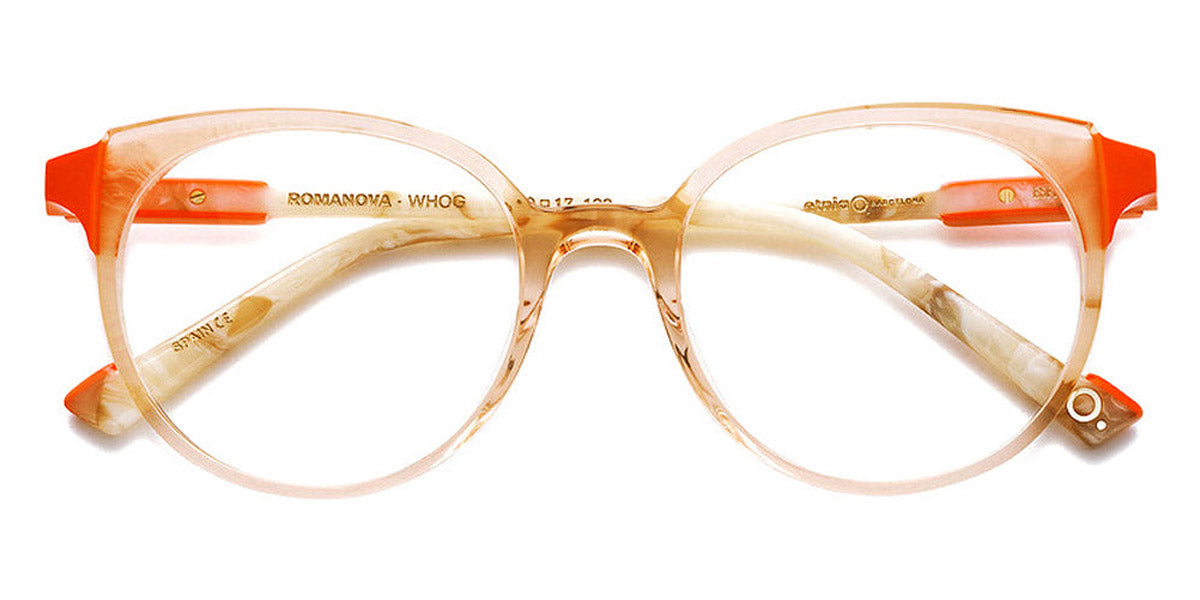 Etnia Barcelona® ROMANOVA 5 ROMANO 50O WHOG - WHOG White/Gold Eyeglasses