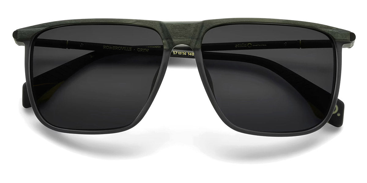 Etnia Barcelona® ROMEROVILLE 5 ROMERO 57S GRYW - GRYW Green/Yellow Sunglasses