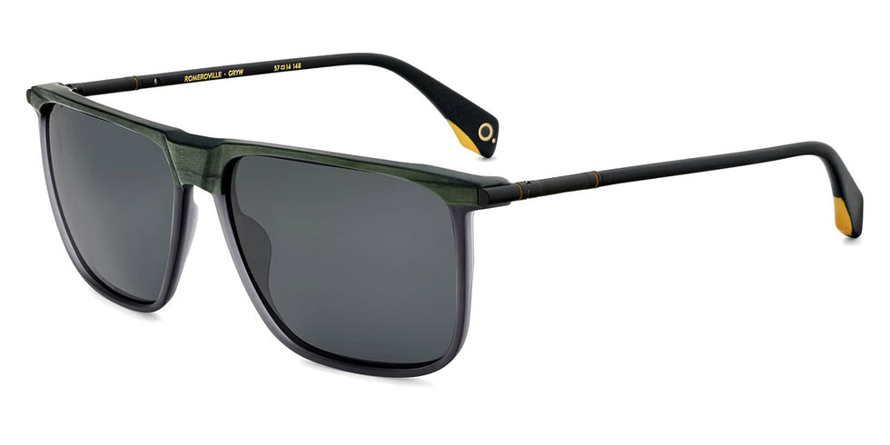 Etnia Barcelona® ROMEROVILLE 5 ROMERO 57S GRYW - GRYW Green/Yellow Sunglasses