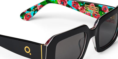 Etnia Barcelona® ROSES 1 5 ROSES1 50S BK - BK Black Sunglasses