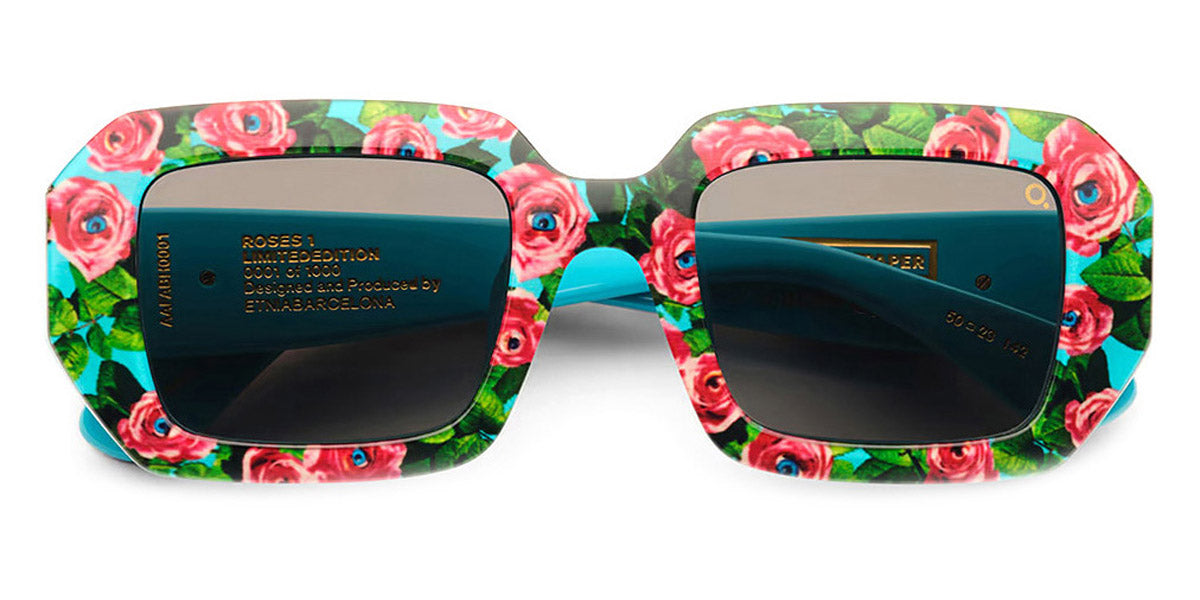Etnia Barcelona® ROSES 1 5 ROSES1 50S BL - BL Blue Sunglasses
