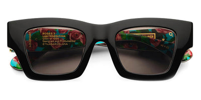 Etnia Barcelona® ROSES 2 5 ROSES2 49S BK - BK Black Sunglasses
