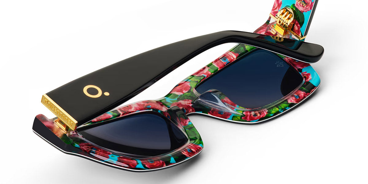 Etnia Barcelona® ROSES 2 5 ROSES2 49S BK - BK Black Sunglasses