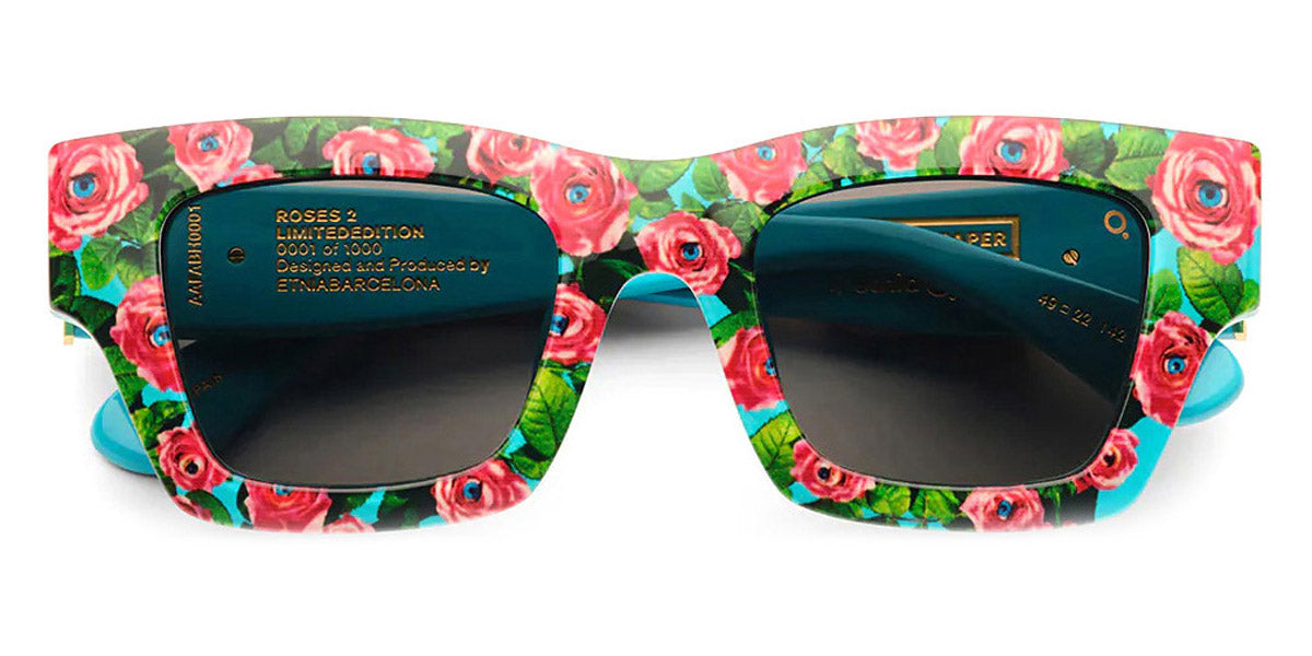 Etnia Barcelona® ROSES 2 5 ROSES2 49S BL - BL Blue Sunglasses