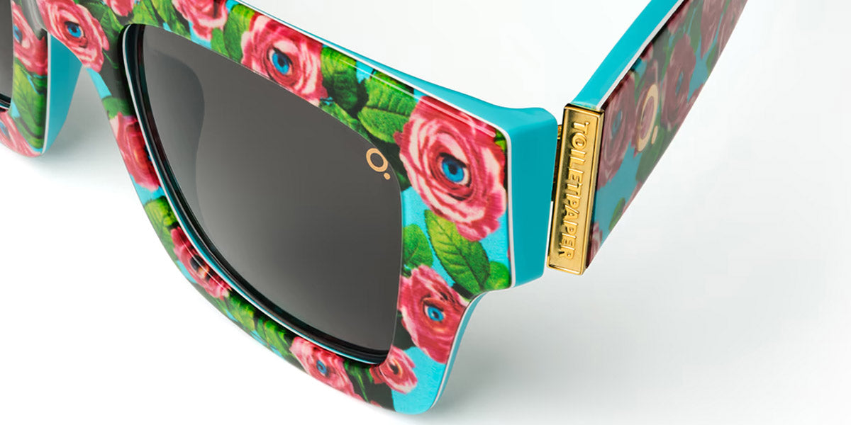 Etnia Barcelona® ROSES 2 5 ROSES2 49S BL - BL Blue Sunglasses