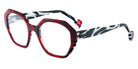 Etnia Barcelona® SAHAS 5 SAHAS 50O RDZE - RDZE Red/Zebra Eyeglasses