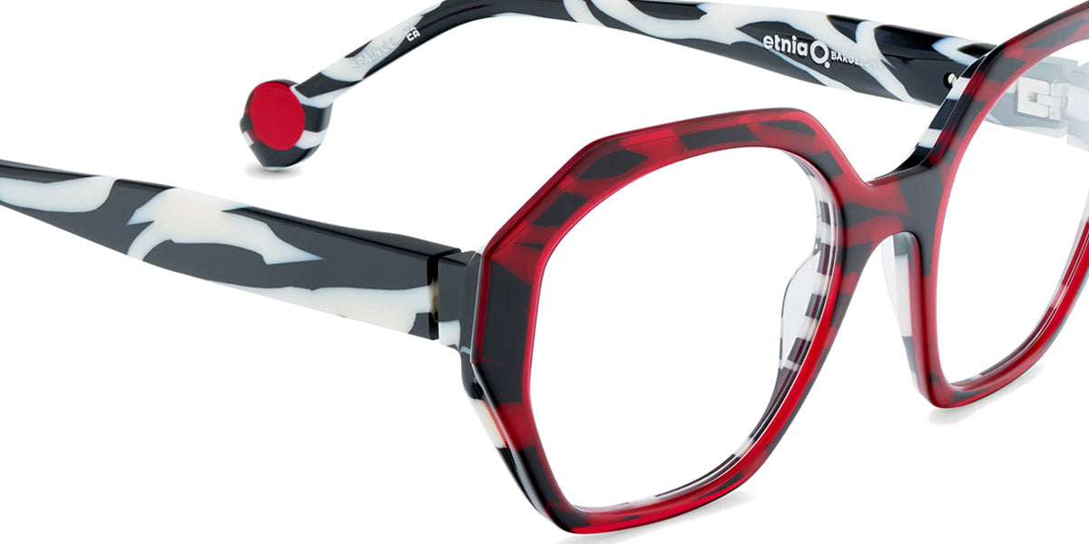 Etnia Barcelona® SAHAS 5 SAHAS 50O RDZE - RDZE Red/Zebra Eyeglasses