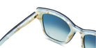 Etnia Barcelona® SANTORINI 22 SUN 5 SANT22 53S BLWH - BLWH Blue/White Sunglasses