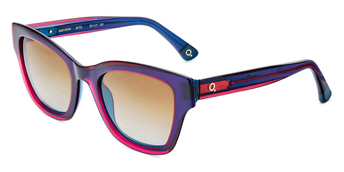 Etnia Barcelona® SANTORINI 22 SUN 5 SANT22 53S BXTQ - BXTQ Maroon/Turquoise Sunglasses