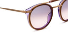 Etnia Barcelona® SEA POINT SUN 5 SEAPOI 49S PUHV - PUHV Purple/Havana Sunglasses