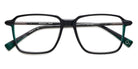 Etnia Barcelona® SELIGMAN 5 SELIGM 53O BKGR - BKGR Black/Green Eyeglasses