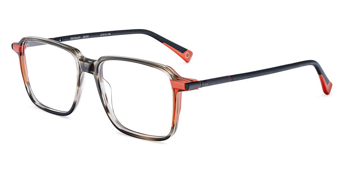 Etnia Barcelona® SELIGMAN 5 SELIGM 53O BKOG - BKOG Black/Orange Eyeglasses