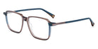 Etnia Barcelona® SELIGMAN 5 SELIGM 53O BRPT - BRPT Brown/Grey Eyeglasses